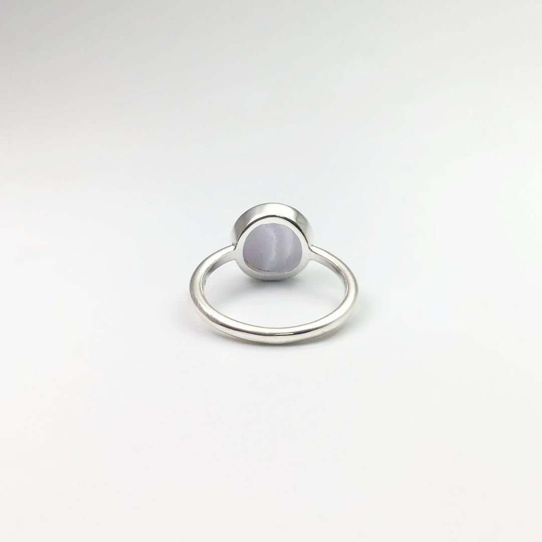 Blue Lace Agate Ring - Rocks and Gems Canada