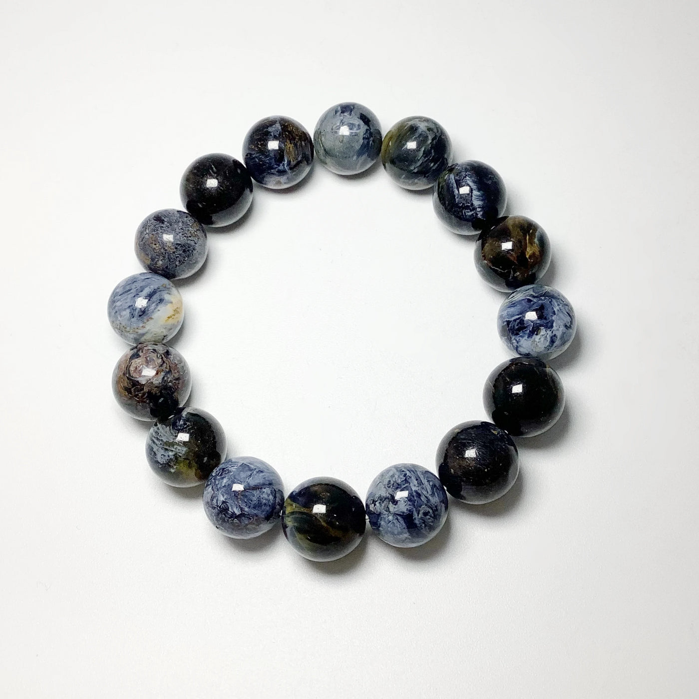 Pietersite Beaded Bracelet