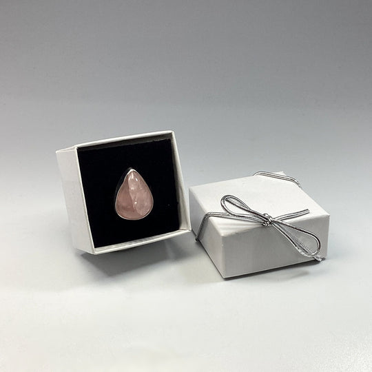 Rose Quartz Ring - Rocks and Gems Canada