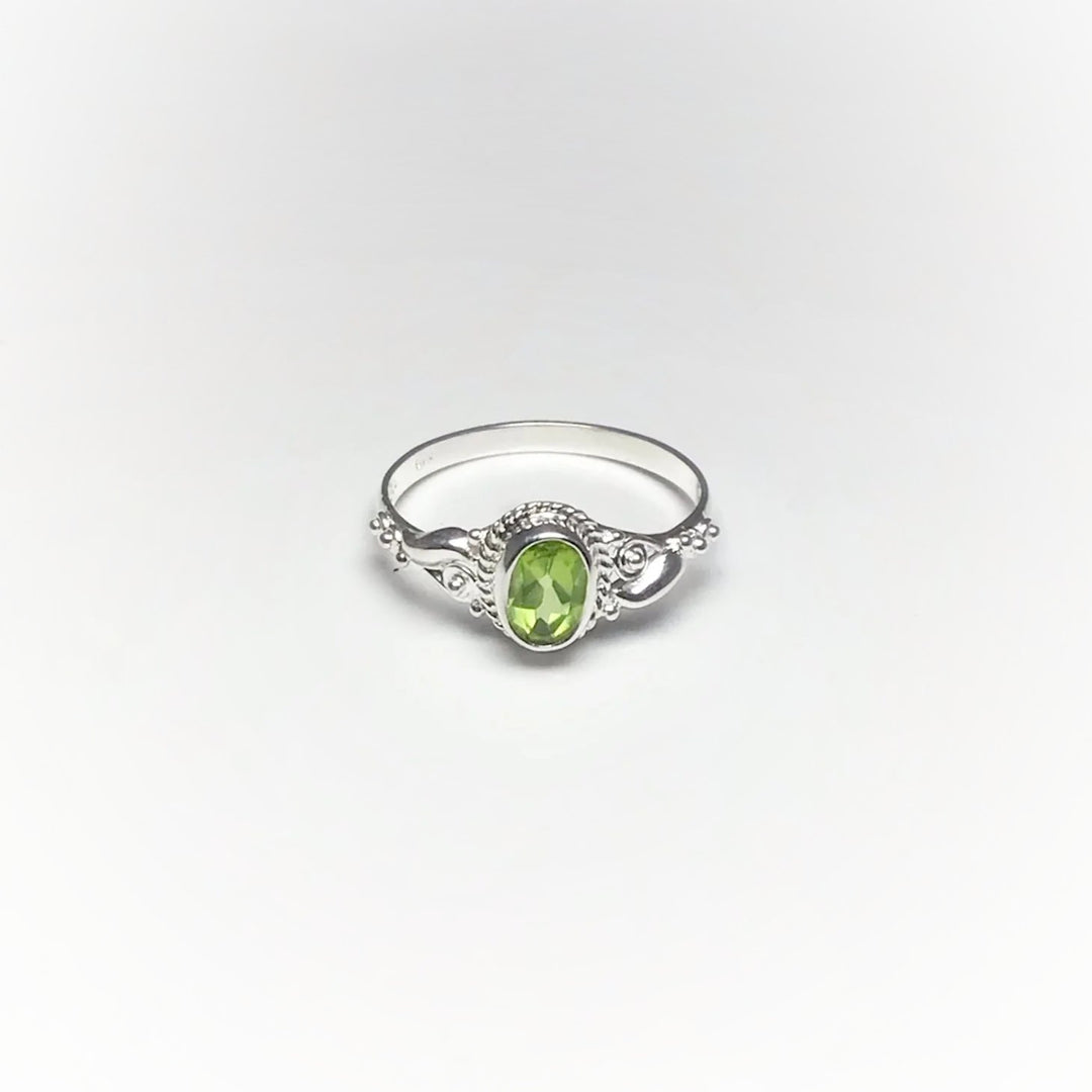 Peridot Ring - Rocks and Gems Canada