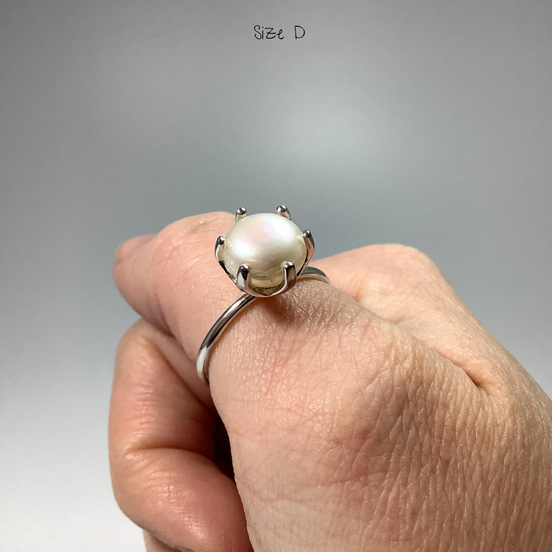 Freshwater Pearl Ring - Rocks and Gems Canada