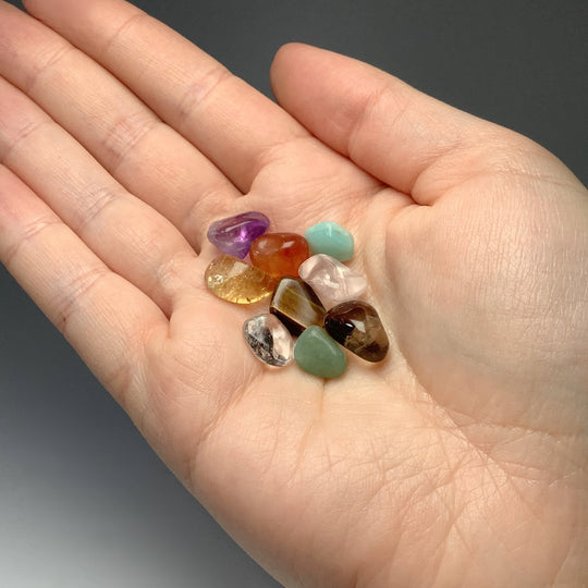 Build Your Own Chakra Healing Necklace Kit - Rocks and Gems Canada