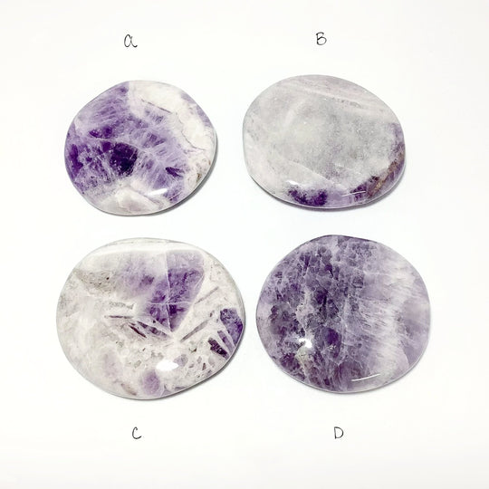 Chevron Amethyst Touch Stone - Rocks and Gems Canada