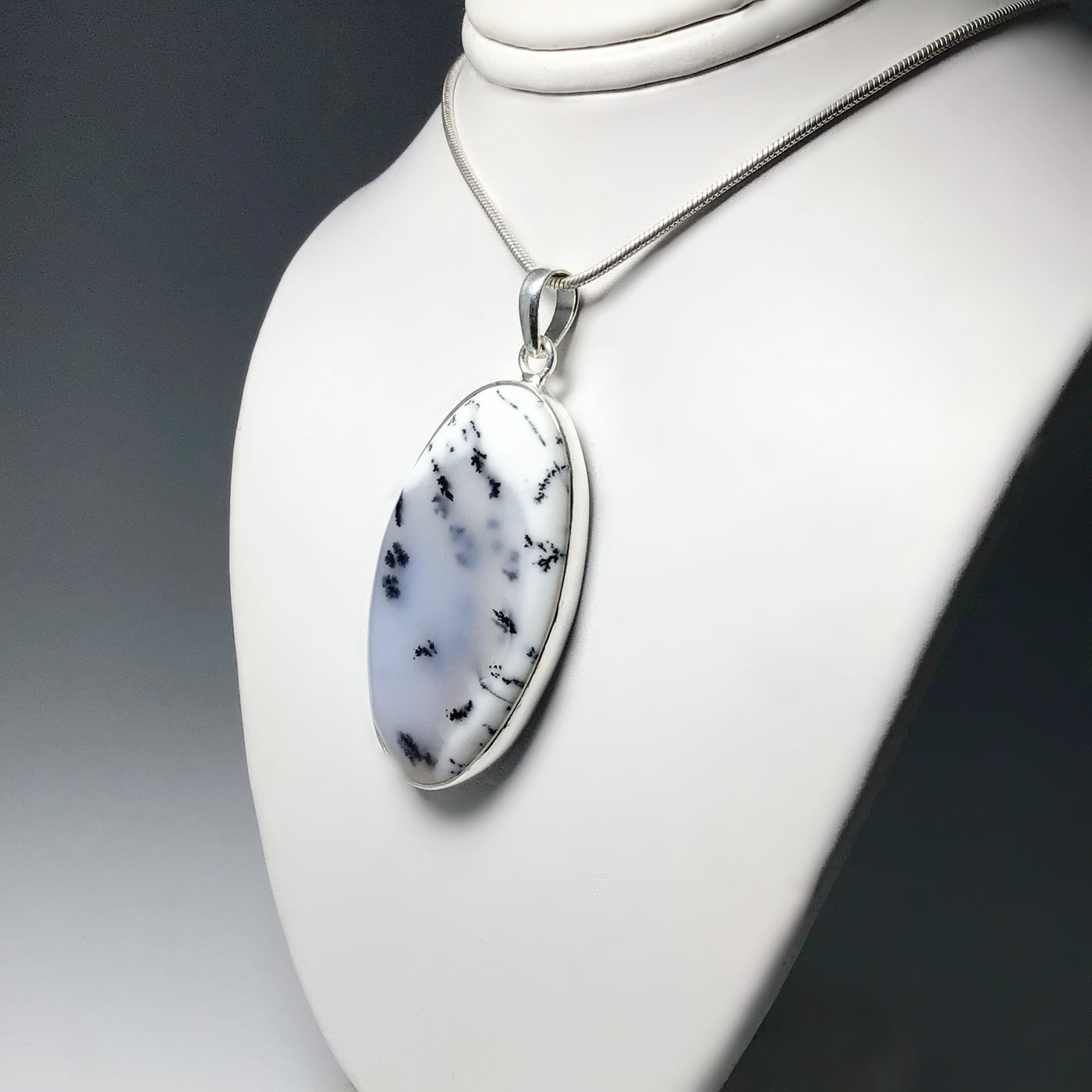 Dendritic Opal Pendant