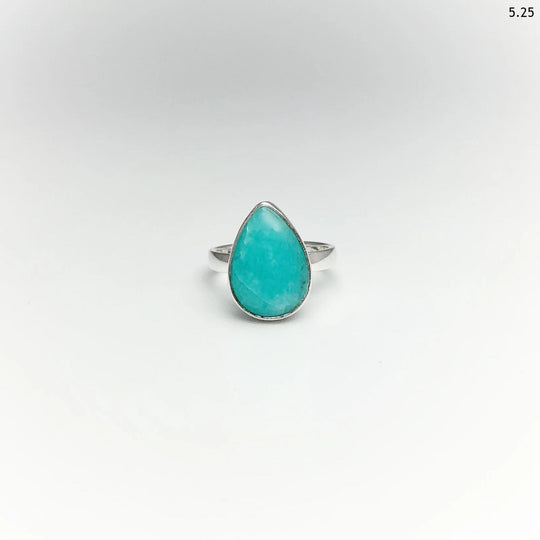 Amazonite Ring - Rocks and Gems Canada