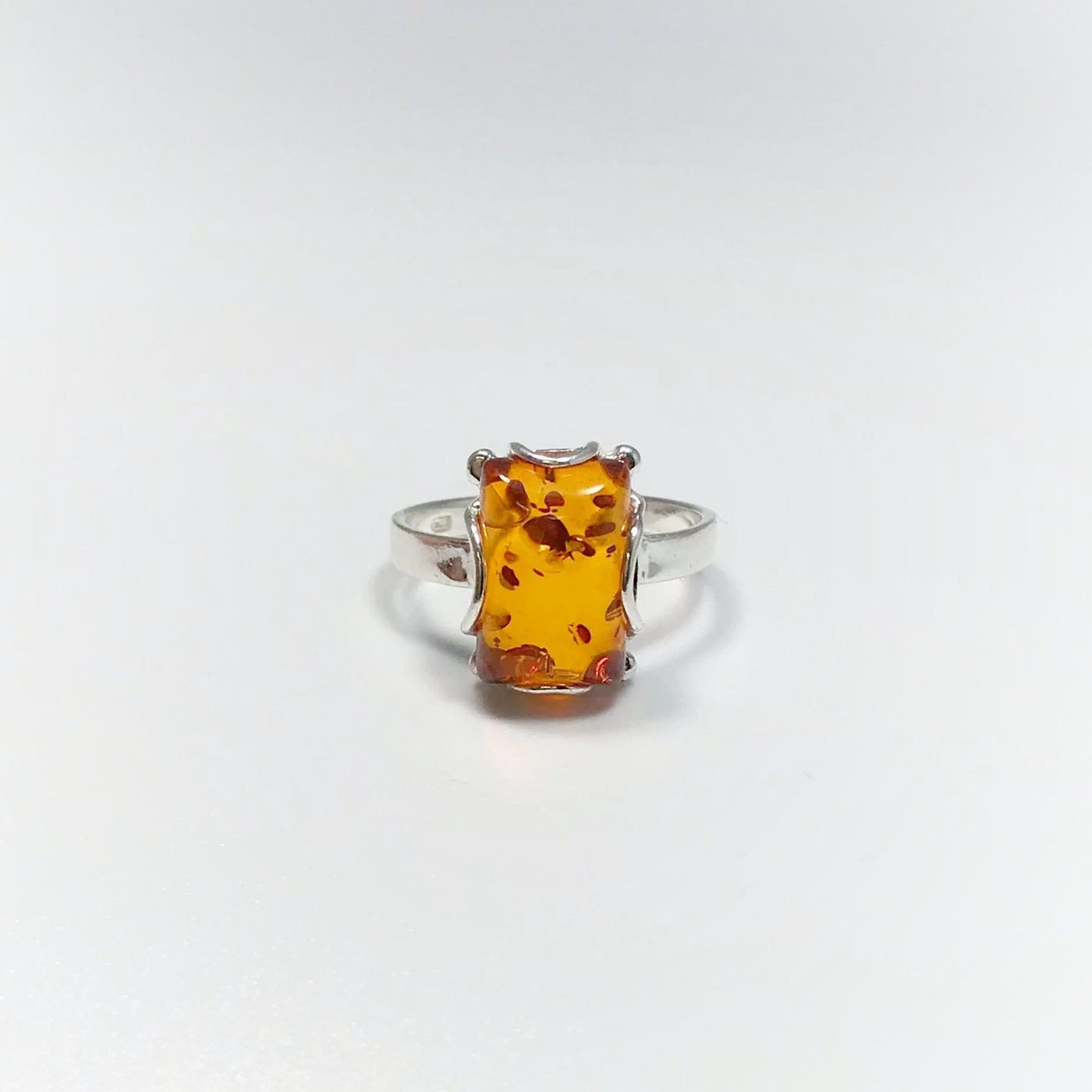 Cognac Amber Ring