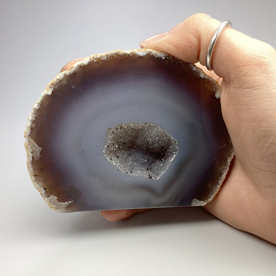 Natural Agate Geode - Rocks and Gems Canada
