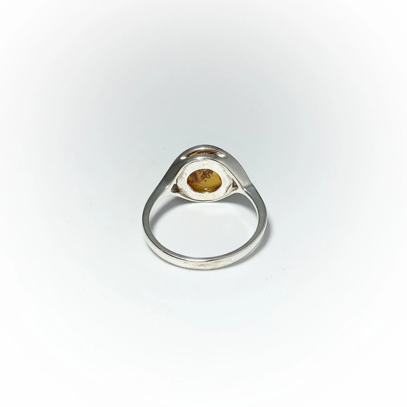 Cognac Amber Ring