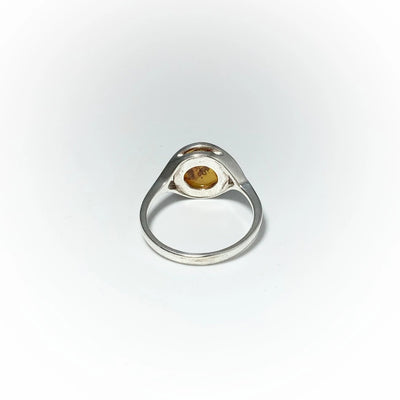 Cognac Amber Ring