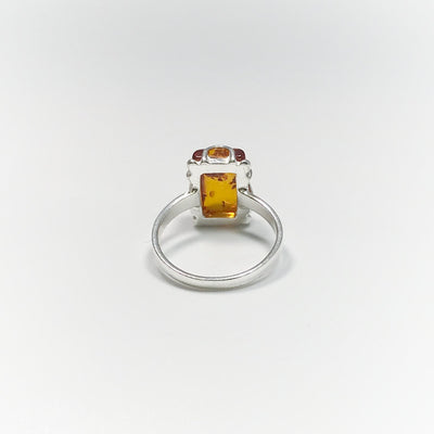 Cognac Amber Ring