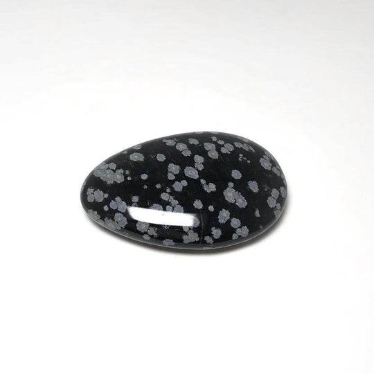 Worry Stone - Snowflake Obsidian - Rocks and Gems Canada