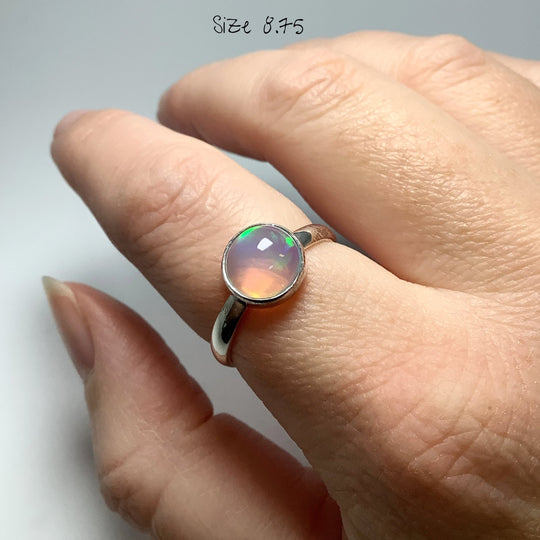 Ethiopian Fire Opal Ring - Rocks and Gems Canada