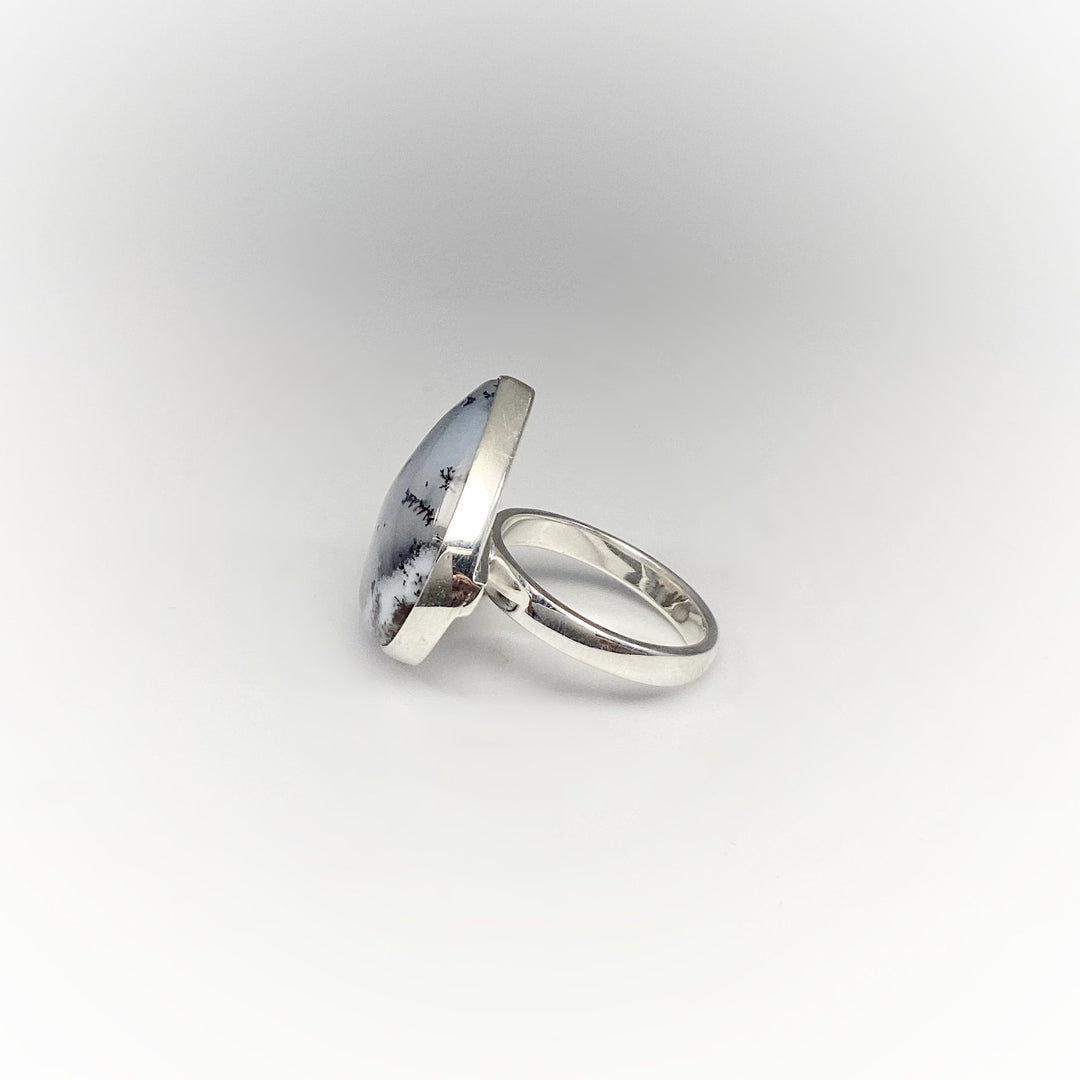 Dendritic Opal Ring - Rocks and Gems Canada