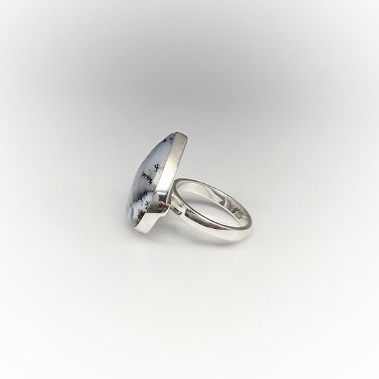 Dendritic Opal Ring - Rocks and Gems Canada