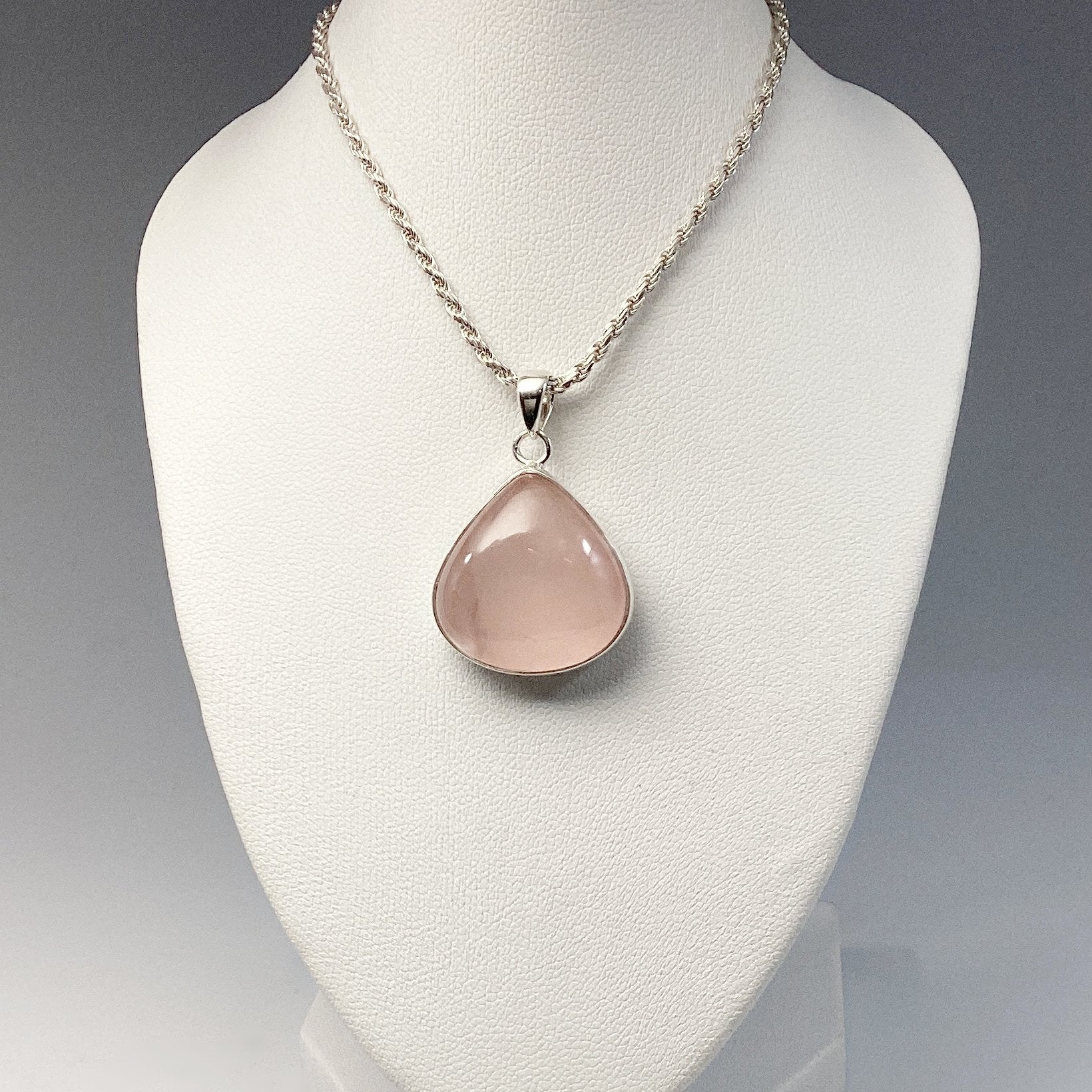Rose Quartz Pendant - Rocks and Gems Canada
