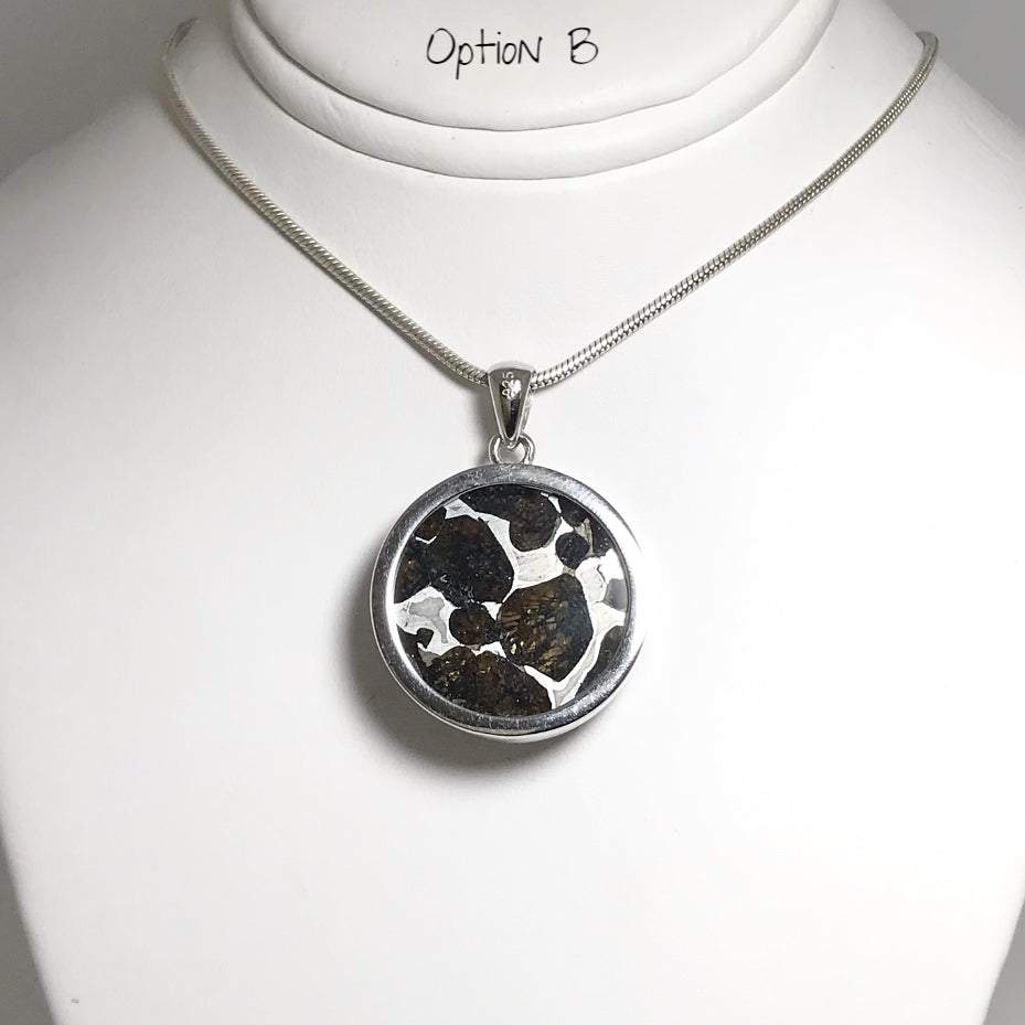 Sericho Meteorite Pendant - Rocks and Gems Canada