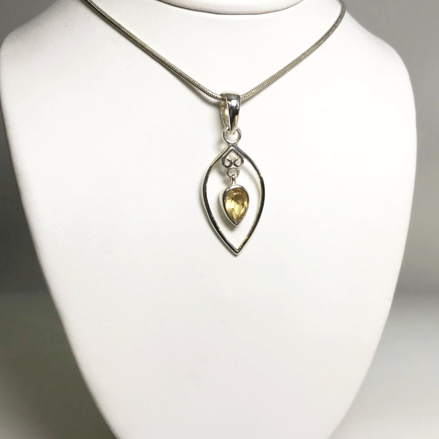 Citrine Pendant - Rocks and Gems Canada