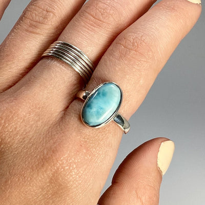 Larimar Ring