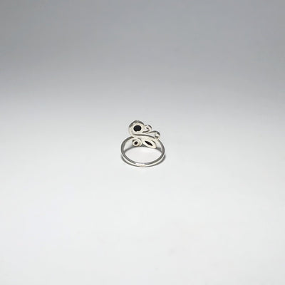Green Amber Ring