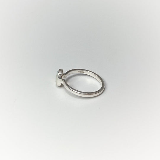 Faceted Ethiopian Fire Opal Ring - Rocks and Gems Canada
