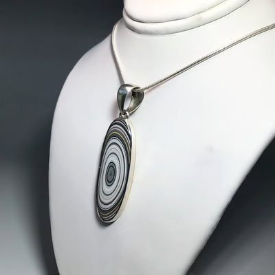 Fordite Pendant