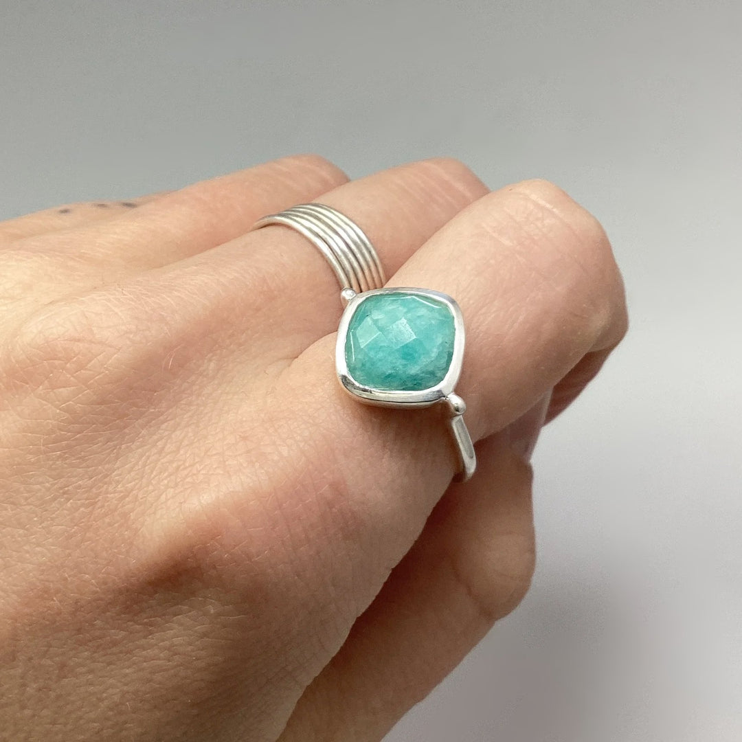Amazonite Ring - Rocks and Gems Canada
