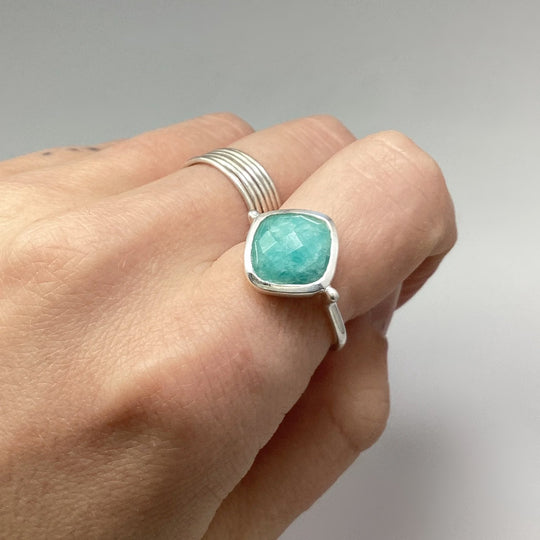 Amazonite Ring - Rocks and Gems Canada