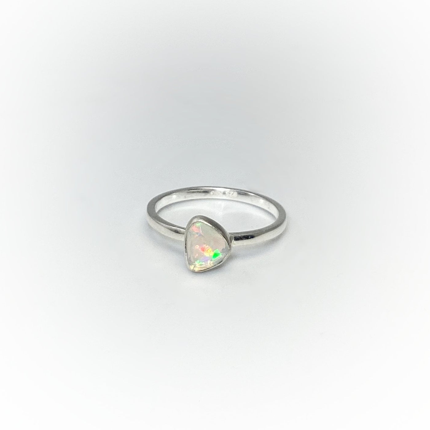 Ethiopian Fire Opal Ring