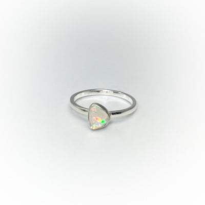 Ethiopian Fire Opal Ring