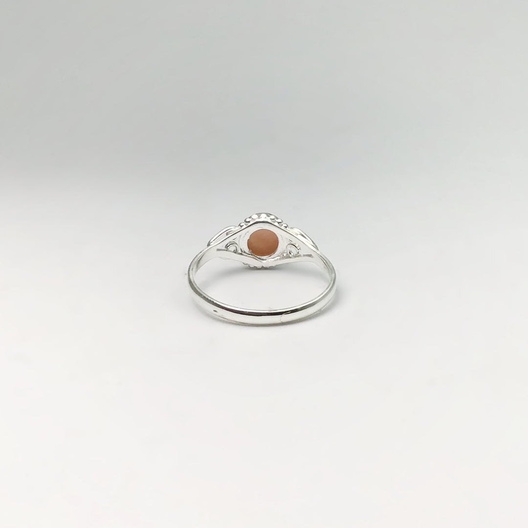 Pink Peruvian Opal Ring - Rocks and Gems Canada