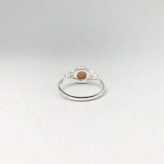 Pink Peruvian Opal Ring - Rocks and Gems Canada