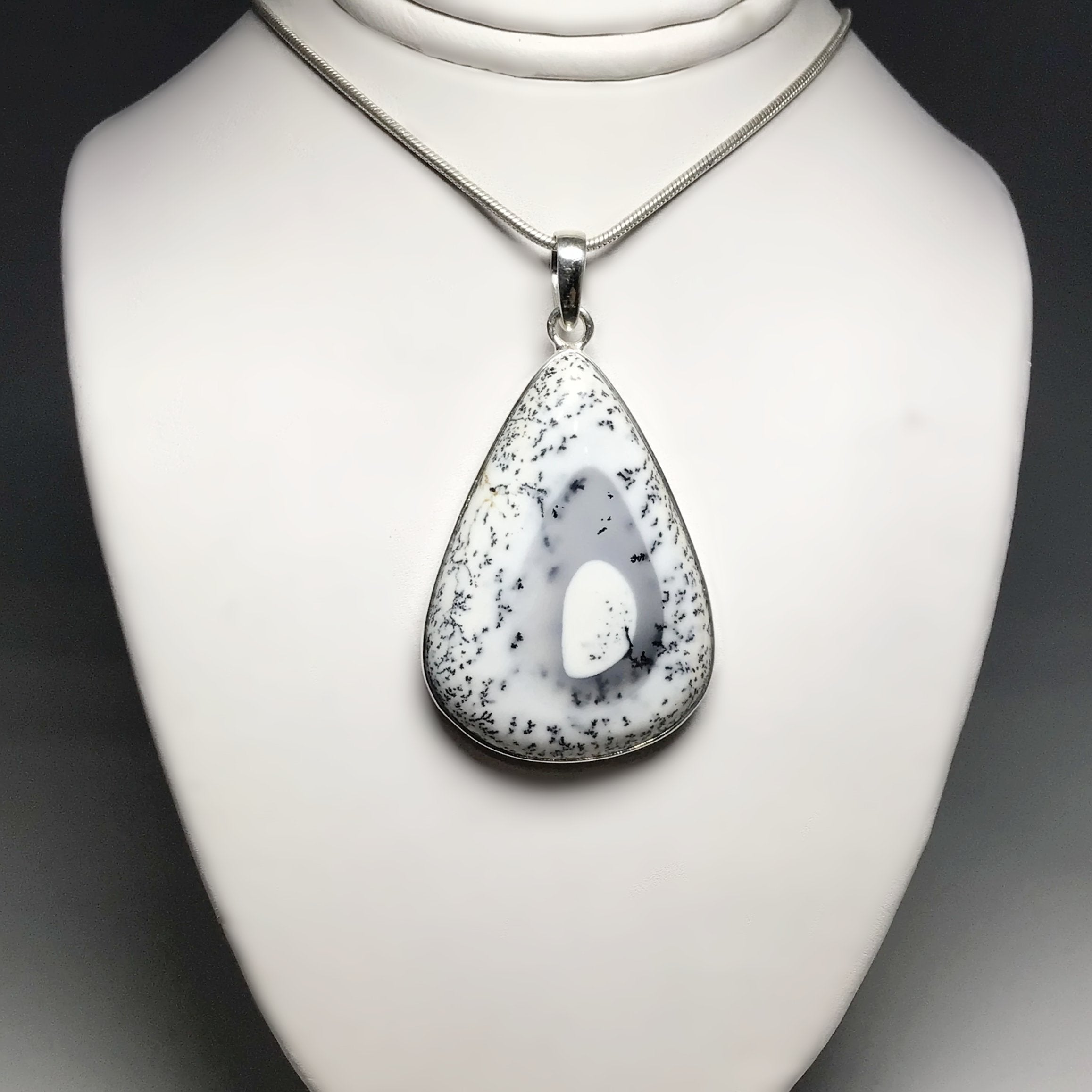 Dendritic Opal Pendant - Rocks and Gems Canada