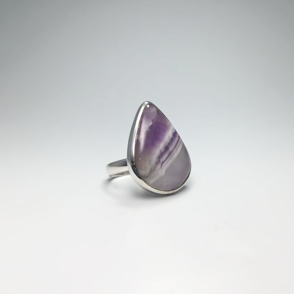 Chevron Amethyst Ring - Rocks and Gems Canada