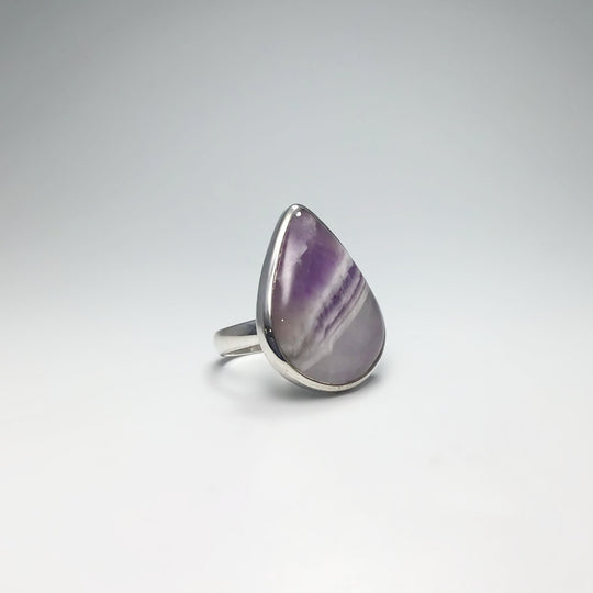 Chevron Amethyst Ring - Rocks and Gems Canada