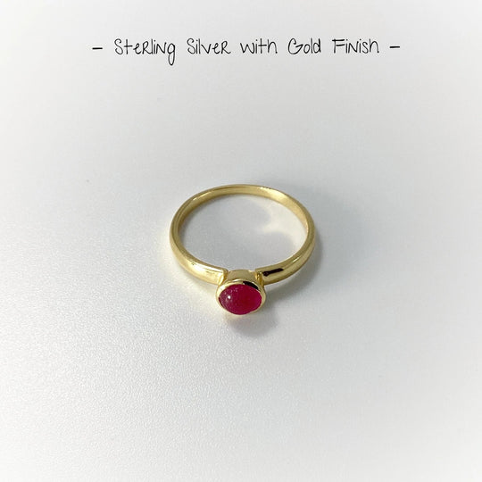 Pink Jade Ring - Rocks and Gems Canada