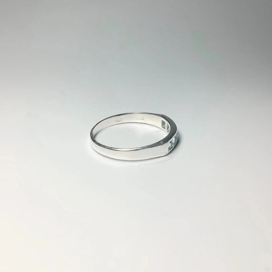 Blue Topaz Ring - Rocks and Gems Canada