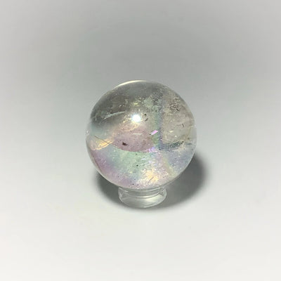 Opalescent Aura Quartz Sphere at $89 Each