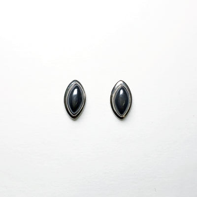 Hematite Stud Earrings