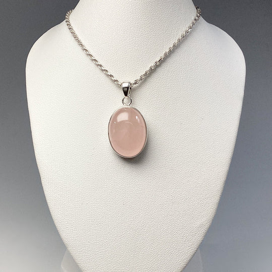 Rose Quartz Pendant - Rocks and Gems Canada
