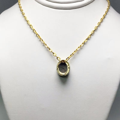 Alberta Ammolite 14K Gold Pendant
