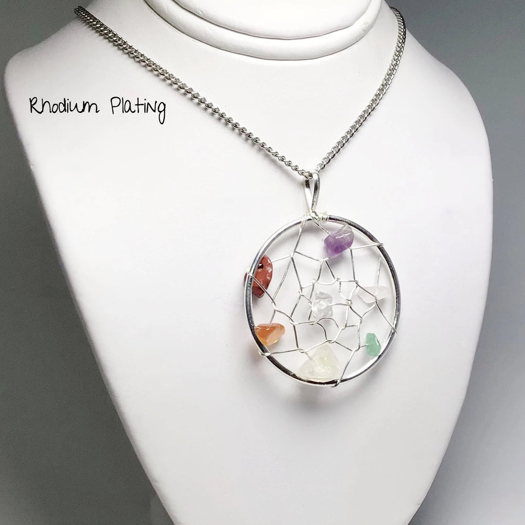 Dreamcatcher Necklace - Rocks and Gems Canada