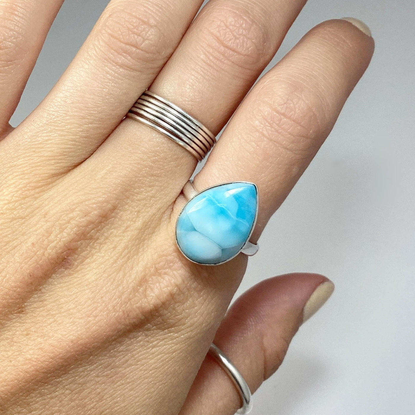 Larimar Ring