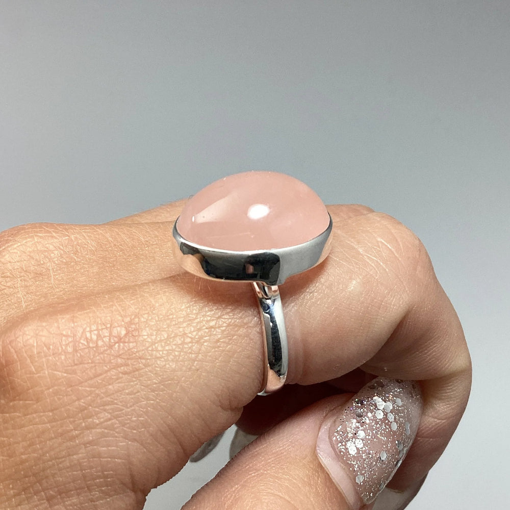 Rose Quartz Ring - Rocks and Gems Canada