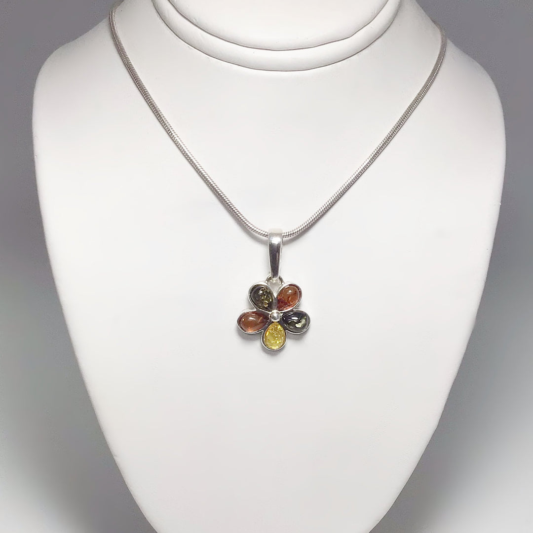 Mixed Amber Pendant - Rocks and Gems Canada