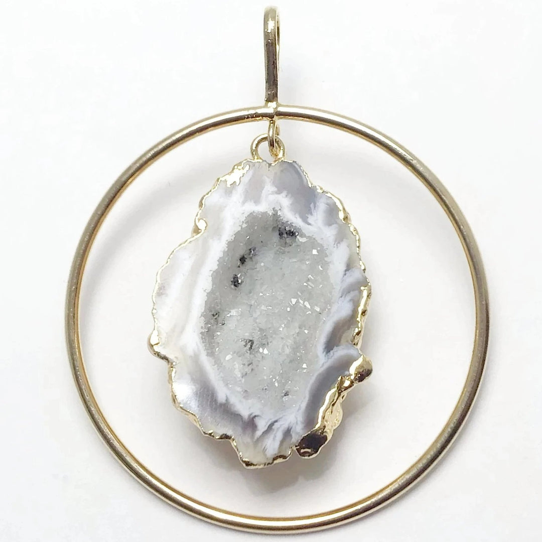 Geode Necklace - Rocks and Gems Canada