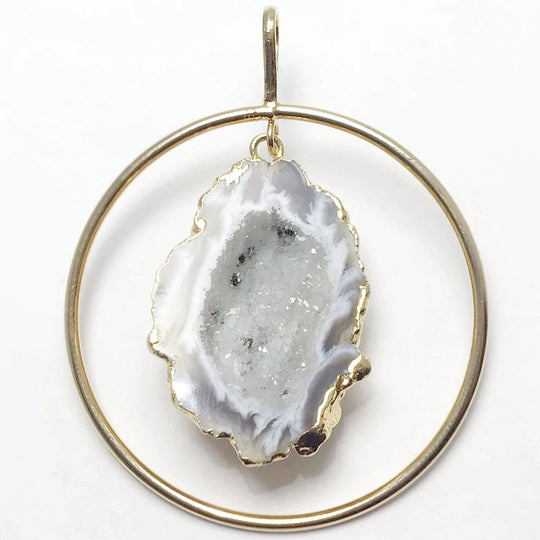 Geode Necklace - Rocks and Gems Canada