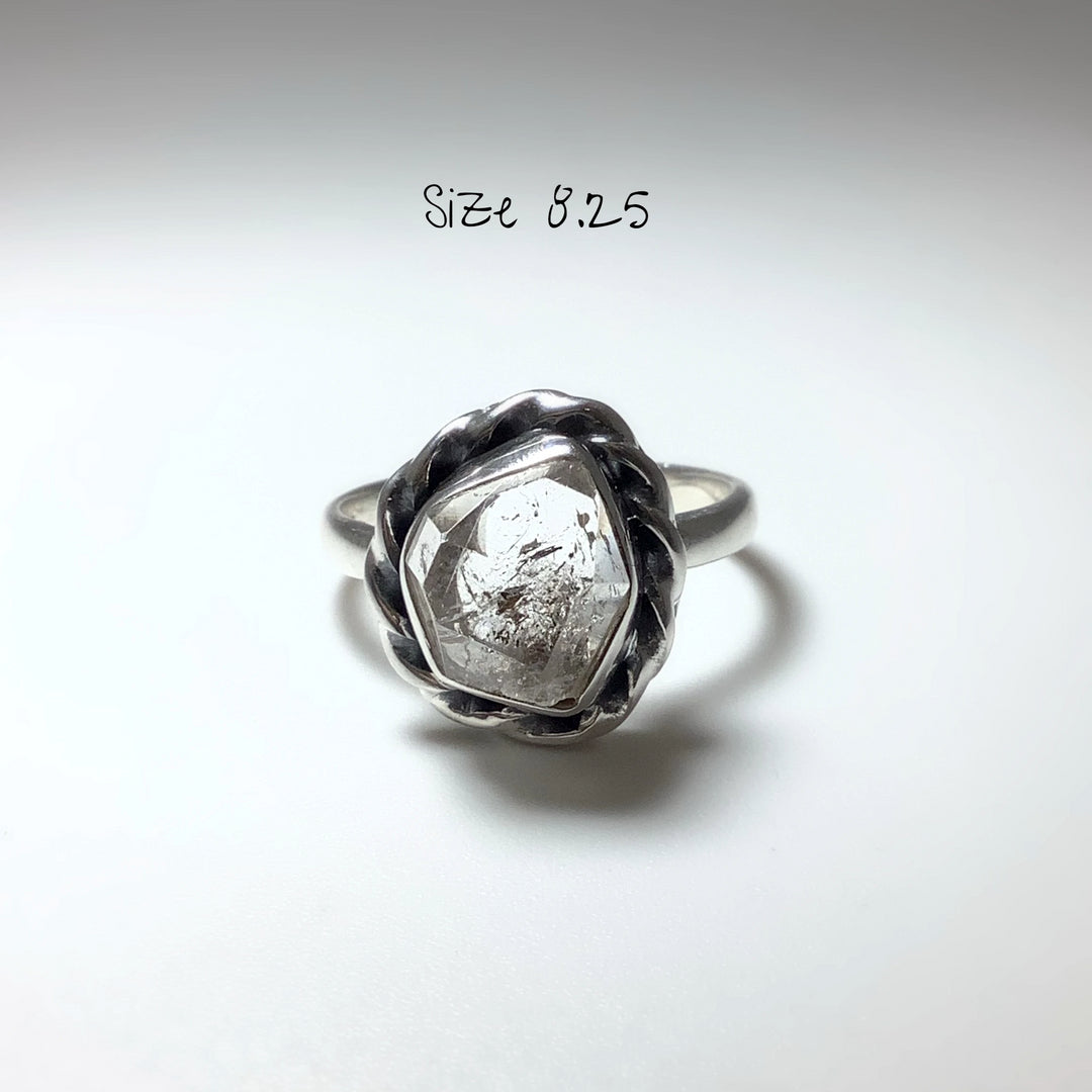 Herkimer Diamond Ring - Rocks and Gems Canada