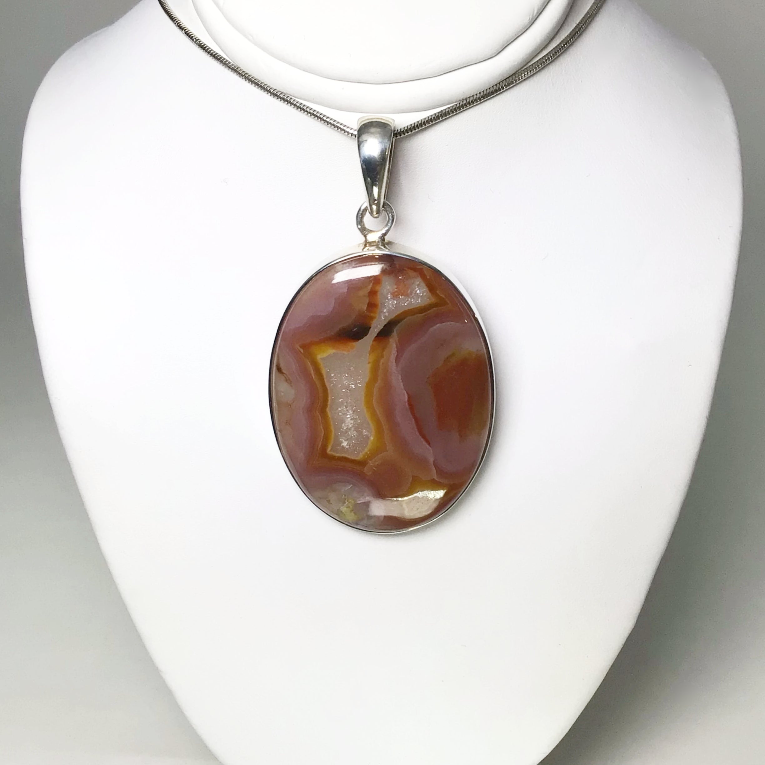 Laguna Agate Pendant - Rocks and Gems Canada