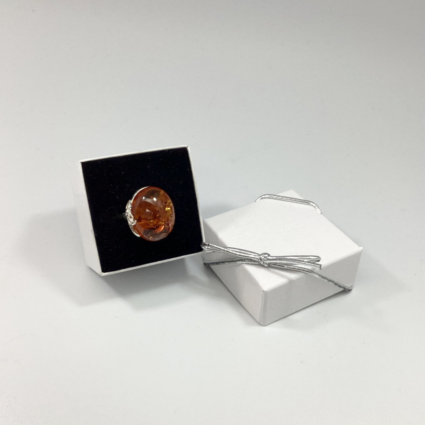Cognac Amber Ring