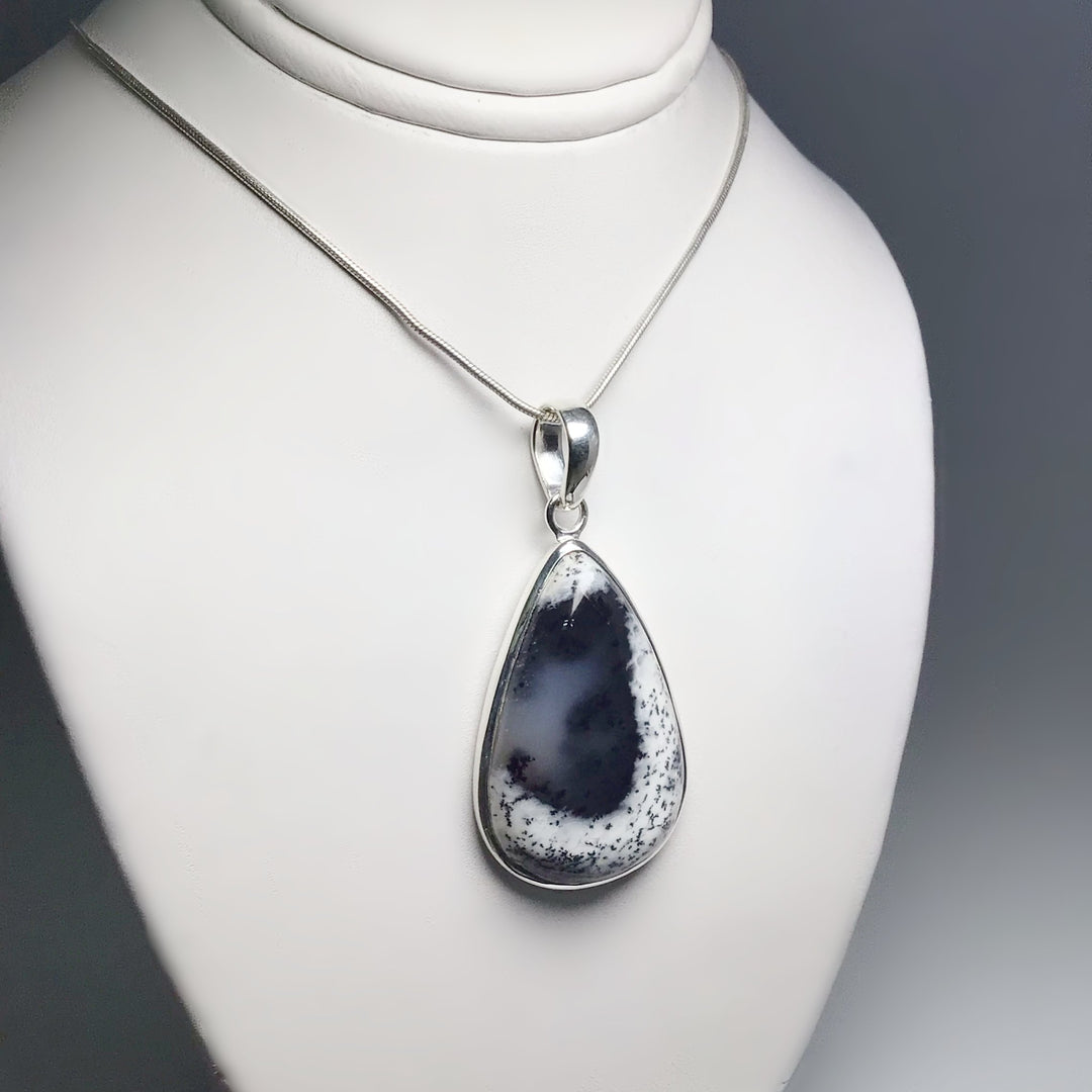 Dendritic Opal Pendant - Rocks and Gems Canada